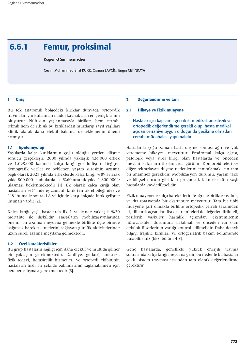 AO Kırık Tedavisinin Prensipleri Bölüm 6.6.1